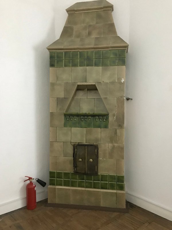 Ceramic stove in last gallery