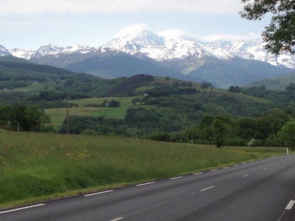 the Pyrenees