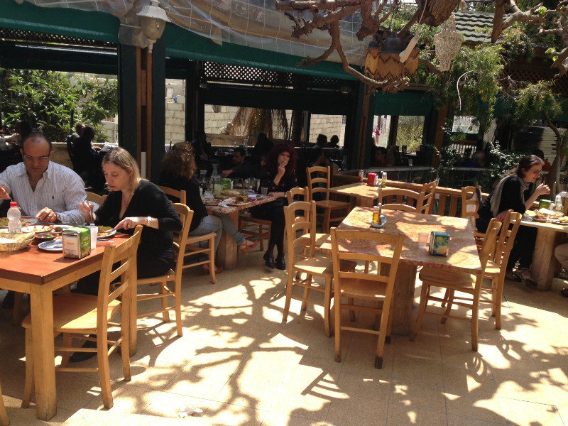 Lunch at the Lebanese Restaurant