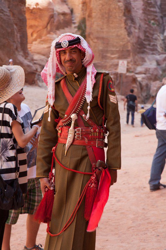Jordanian-Border-Patrol-at-Petra