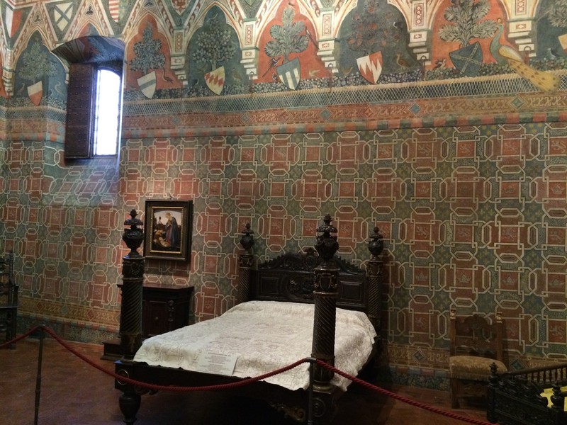 Bedroom in the Palazzo Strozzi