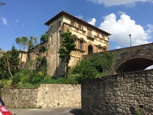 The road into Orvieto
