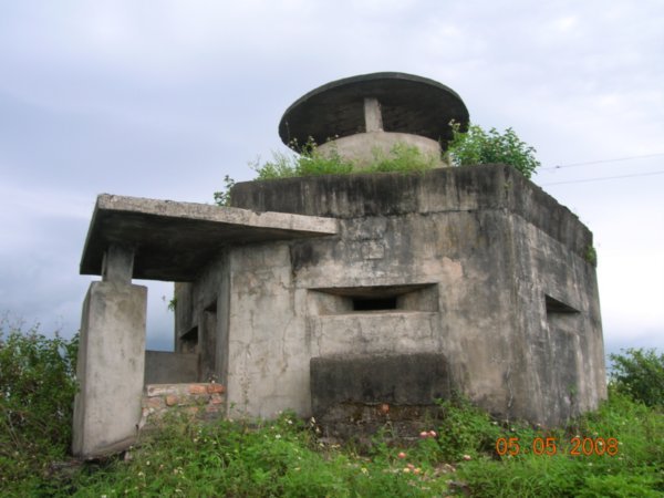 Old US bunker in Hue