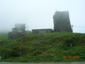 Old fort at the summit