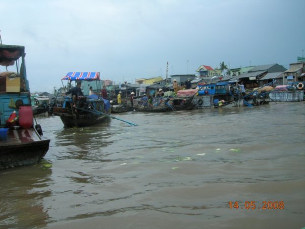 Floating Markets in Can Tho