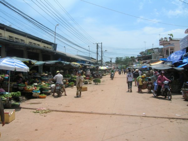 Street market in Phu Quoc