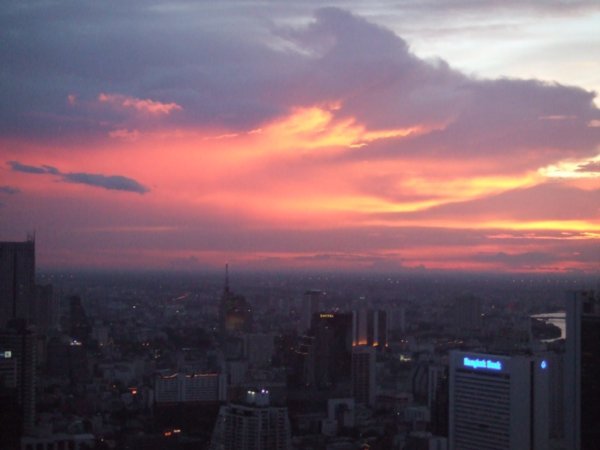 Sunset from 60th floor