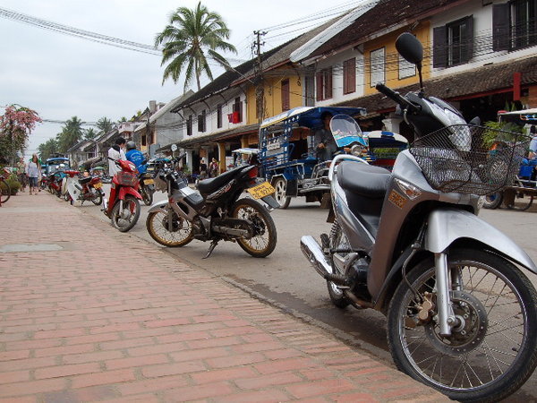 Ulice Luang Prabang