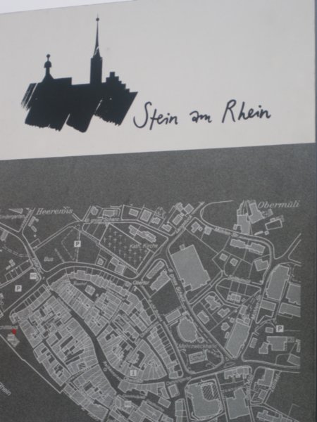 Stein am Rheine Map