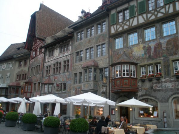 The old city of Stein am Rheine 