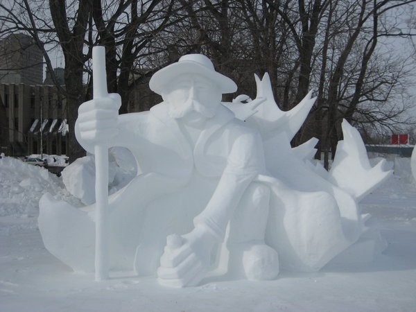 Ice Sculpture @ Winter Carnivale