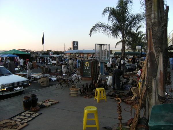 Special Sunday bazaar, Lusaka, Zambia