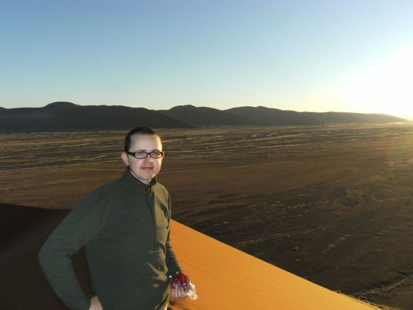 Me at the top of Dune 45