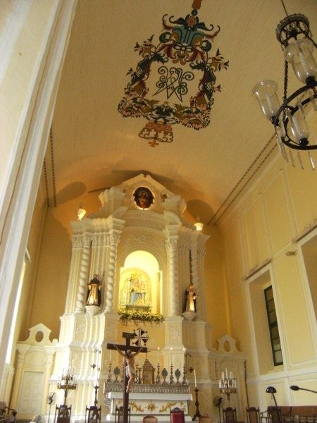 The high altar inside St Dominic Church, Macau