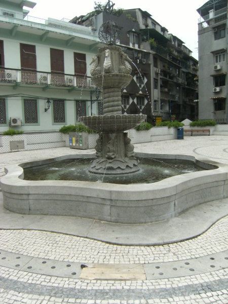 Fountain in the Cathedral Square