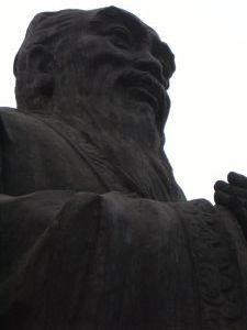 Statue of Confucius at Fuzimiao, Nanjing