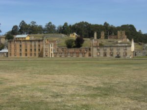 The penitentiary at the famous Port Arthur convict settlement