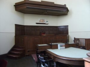 Old Supreme Criminal Court housed within the Penitentiary Chapel Historic Site, Hobart