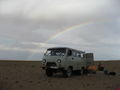 Rainbow in the Gobi