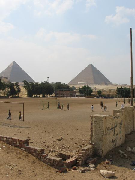 Egyptian Soccer Field