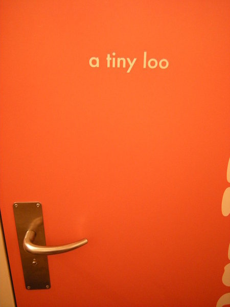 Our tiny loo
