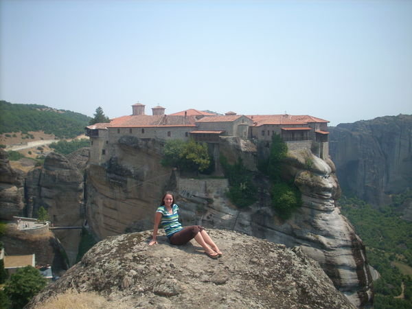 Me infront of the Monastery