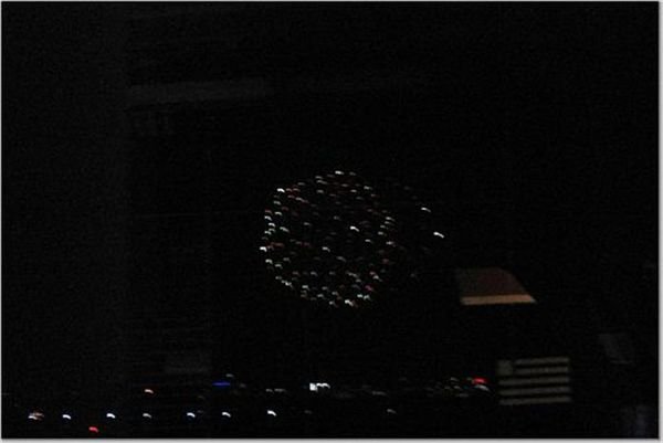 Fireworks at Reagan