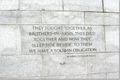 Quotes from WWII Memorial