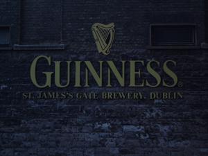 The guiness sign