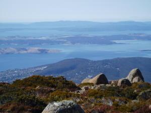 View from mt wellington
