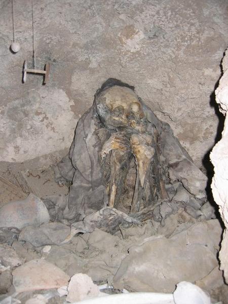 Inca burial site