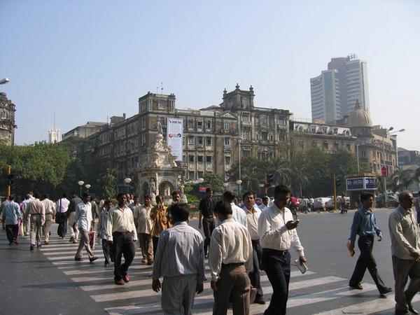 Typical Bombay street