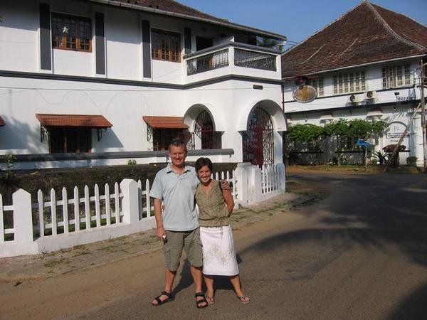 Our hotel in Cochin