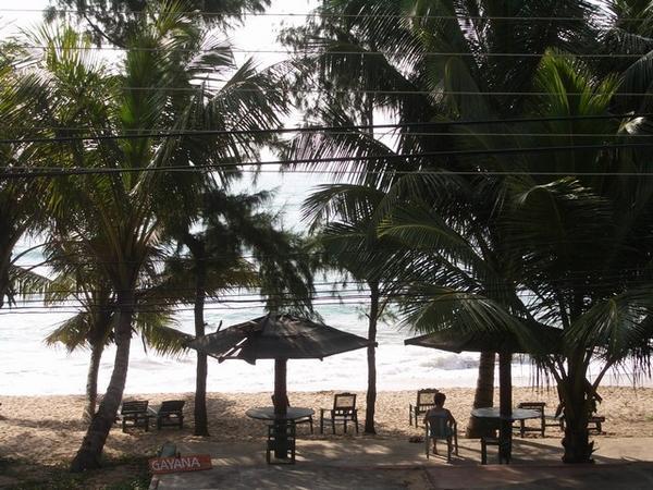 View from hotel room - Tangalle