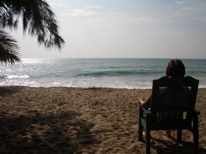 Lou relaxing - Tangalle