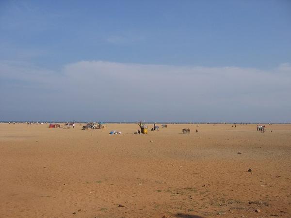 Chennai beach...