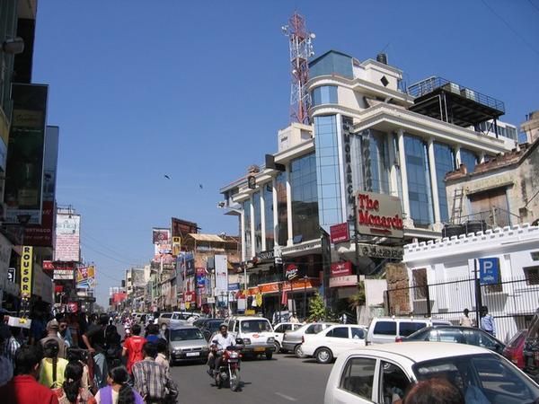 Typical street - Bangalore