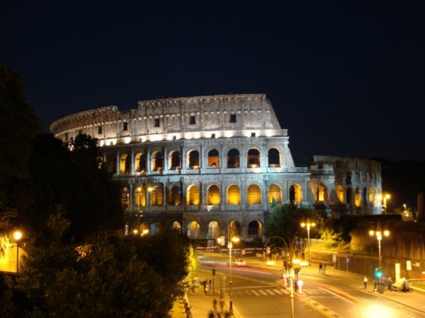 Coliseum at Night