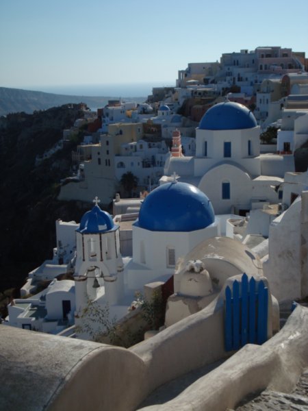 Blue Domes in Oia