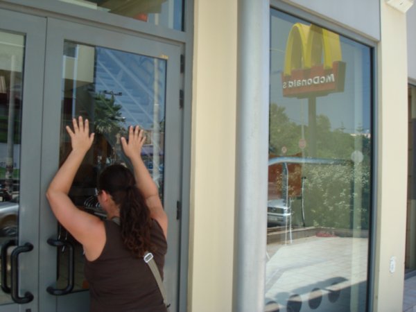 McDonald's Closed!