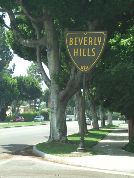 Famous Beverly Hills  Sign 
