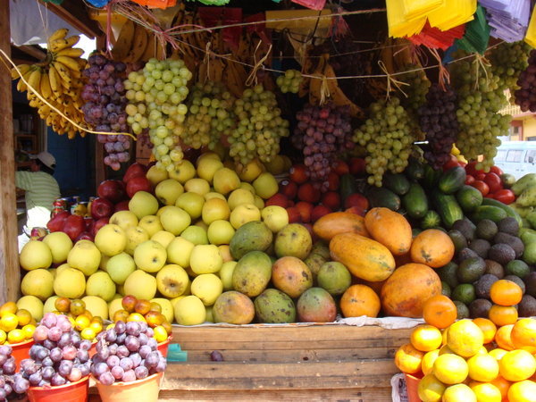 banc de fruits/ fruit stall, San Cristóbal de Las Casas