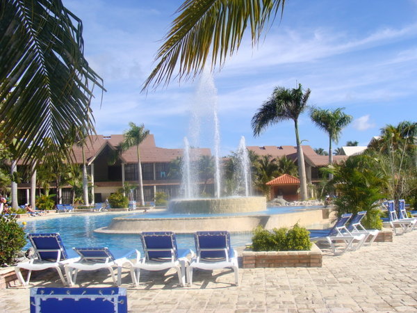 Une des piscines de l'hotel/ one of the hotel swimming pool