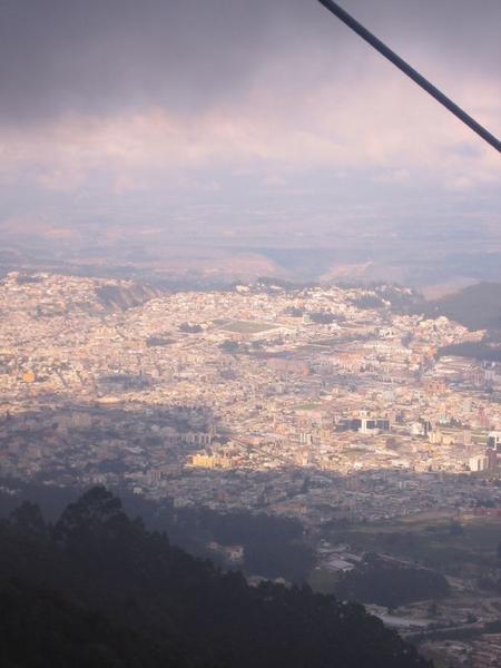 Quito from the Teleferiqo
