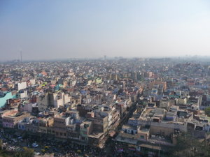 City from Jama Masjid - Delhi