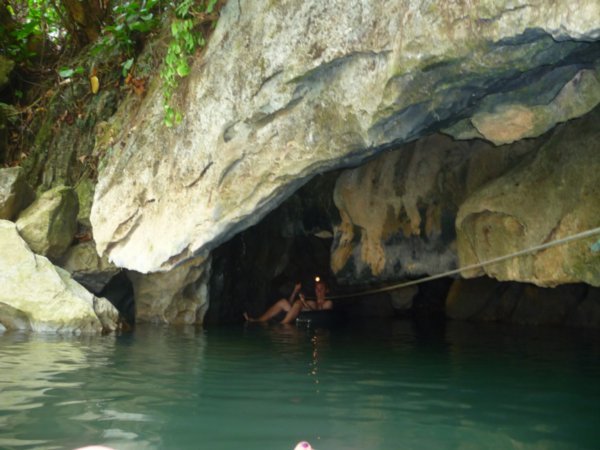 Water Cave - Vang Vieng