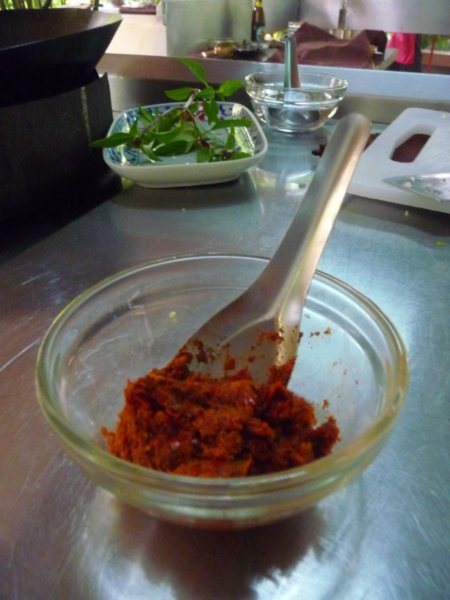 Curry Paste, Cooking School - Chiang Mai