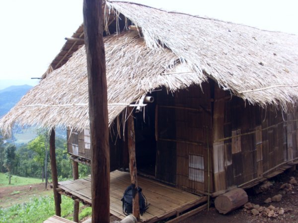 our hill tribe hut
