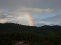 rainbow on the way back from mountain biking