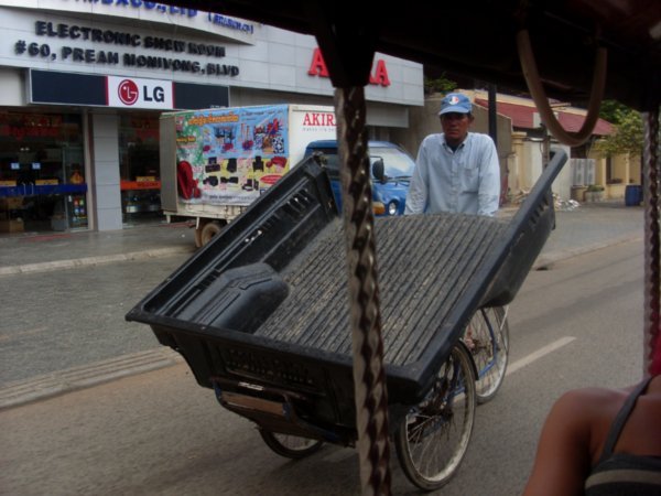 anything goes on Cambodian roads